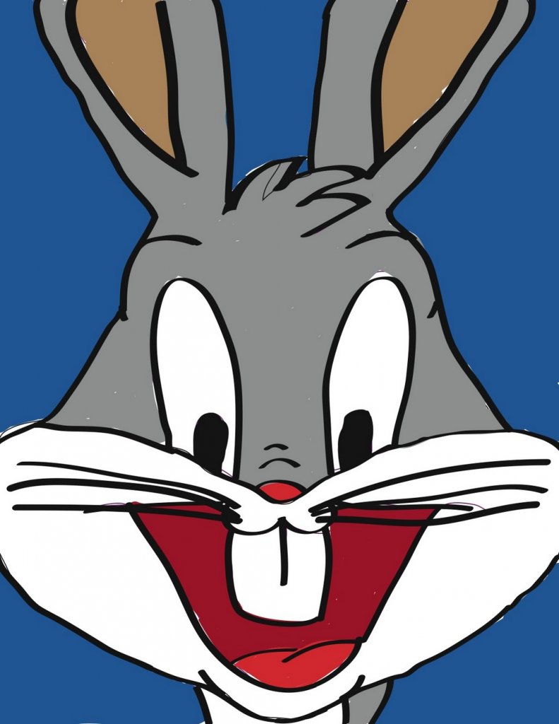 bugs bunny head