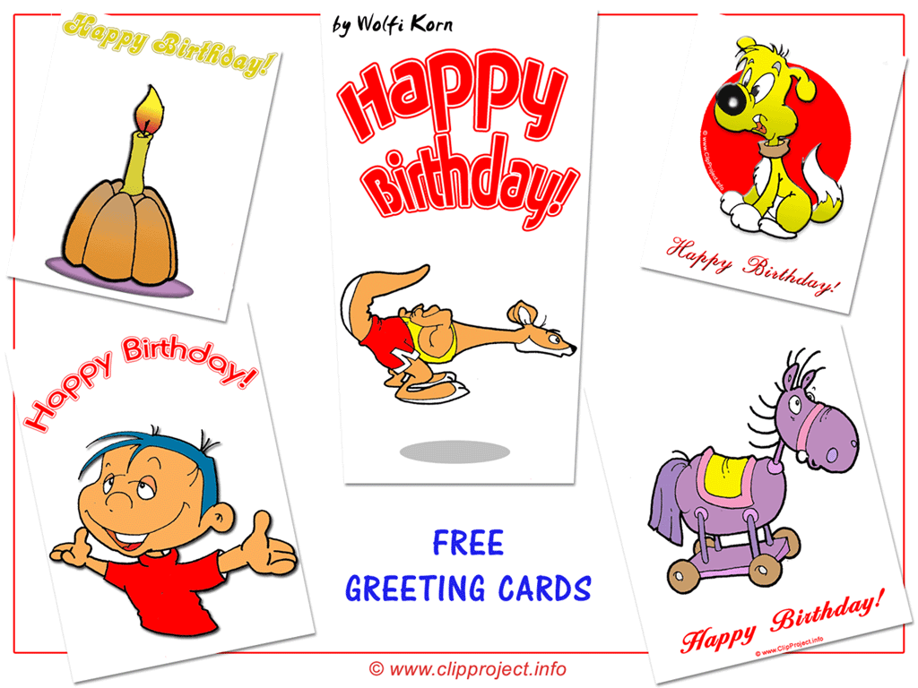 Birthday Greeting Cards Free Download 1024x768