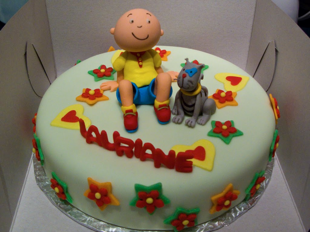 Caillou Cake | Twinkle Toes Treats