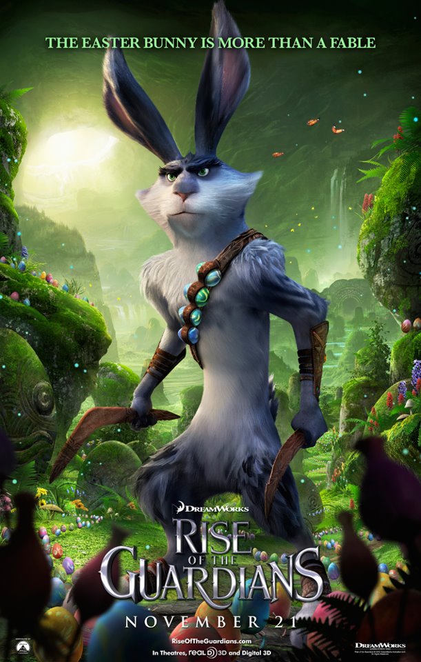Rise of the Guardians movie poster bunymood