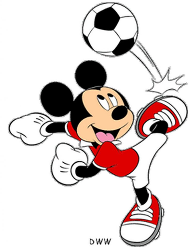 mickey Mouse football
