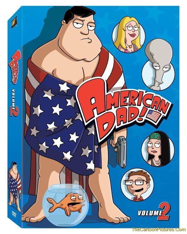 american dad vol 2 dvd box