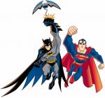 Superman and batman cartoon