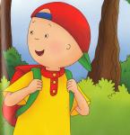 Caillou Out Hiking
