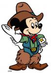 mickey Mouse cowboy
