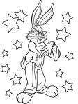 Bugs bunny coloring page