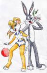 Lola and Bugs Bunny