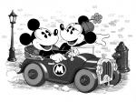 54d936ba781f27014df67404 flipped Mickey mouse wallpaper black and white